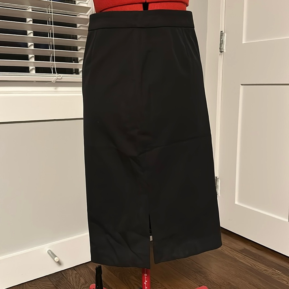 Anthropologie Essential Pencil Skirt, Black, Size 2